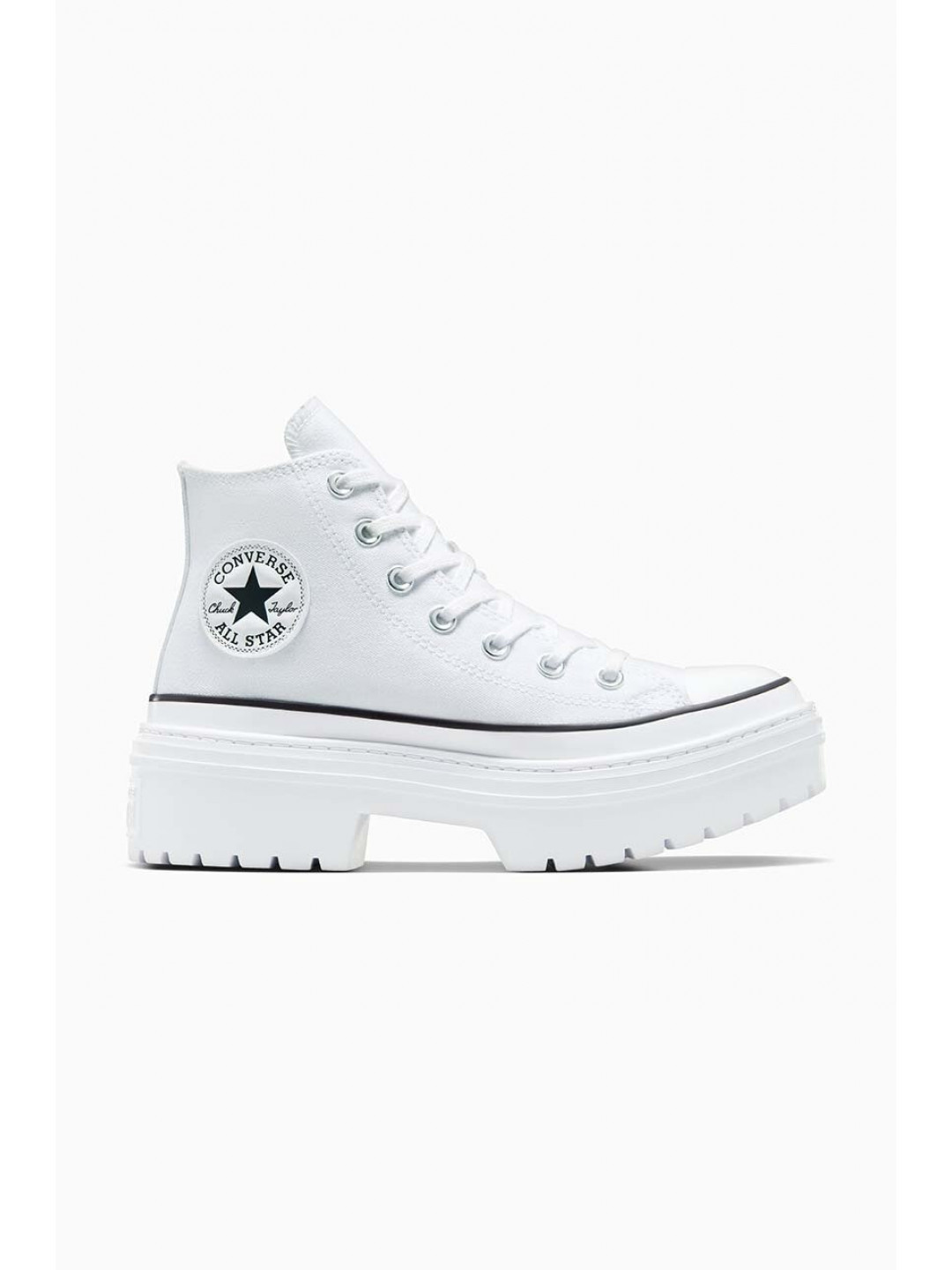 Kecky Converse Chuck Taylor All Star Lugged Heel dámské bílá barva A10364C